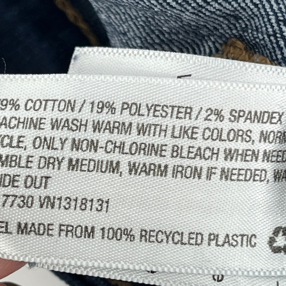 Wild Fable High Rise Shorts Womens 2 Dark Wash Excellent Stretch Denim - Picture 6 of 7